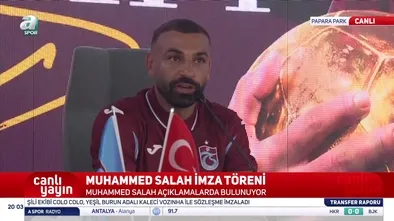 Salah: Hayatımda ilk kez görüyorum!