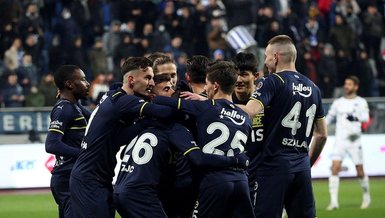 Kasımpaşa-Fenerbahçe: 1-2 (MAÇ SONUCU - ÖZET)