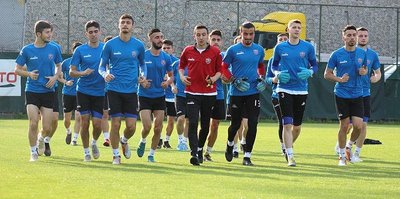 Karabükspor'da Gazişehir Gaziantep maçı hazırlıkları başladı