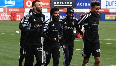 Beşiktaş Ankaragücü maçı öncesi taktik çalıştı