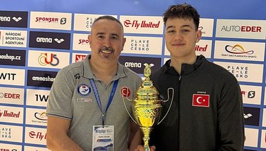 Denizlili yüzücü Ahmet Mete tarih yazdı!