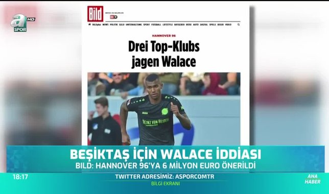 Beşiktaş için Walace iddiası