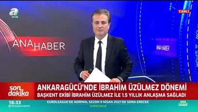 >Ankaragücü'nde İbrahim Üzülmez dönemi