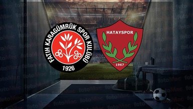 Fatih Karagümrük - Hatayspor maçı CANLI | Trendyol Süper Lig