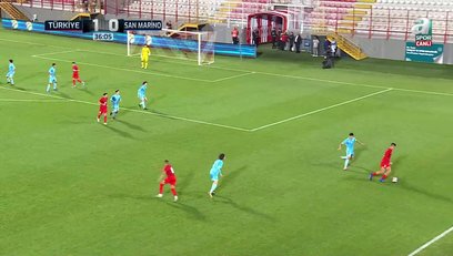 >GOL | Türkiye U21 2-0 San Marino U21
