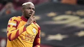 Galatasaray'da Osimhen durmuyor
