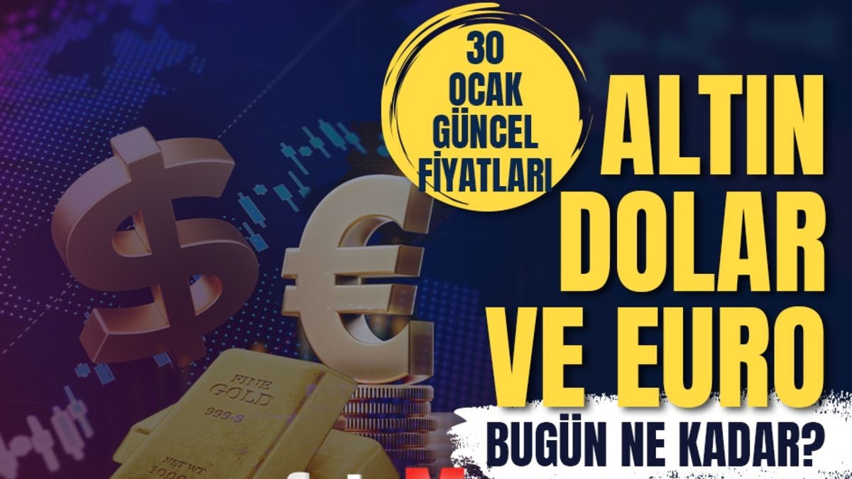 Altın fiyatları 30 Ocak: Çeyrek, yarım, tam altın güncel değerleri ve Dolar Kuru analizi Altın fiyatları 30 Ocak: Çeyrek, yarım, tam altın güncel değerleri ve Dolar Kuru analizi