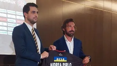 Andrea Pirlo Fatih Karagümrük'e imzayı attı