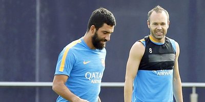 Iniesta'dan Arda Turan'a veda mesajı