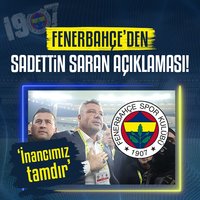 F.Bahçe'den Saran açıklaması!