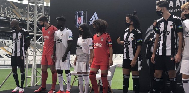 İşte Beşiktaş'ın yeni sezon formaları!