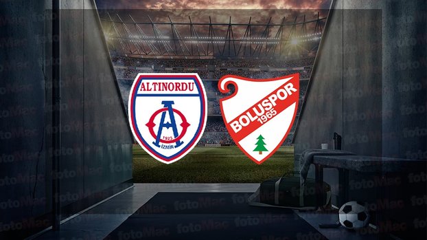 Altınordu - Boluspor maçı ne zaman, saat kaçta ve hangi kanalda canlı yayınlanacak? | TFF 1. Lig