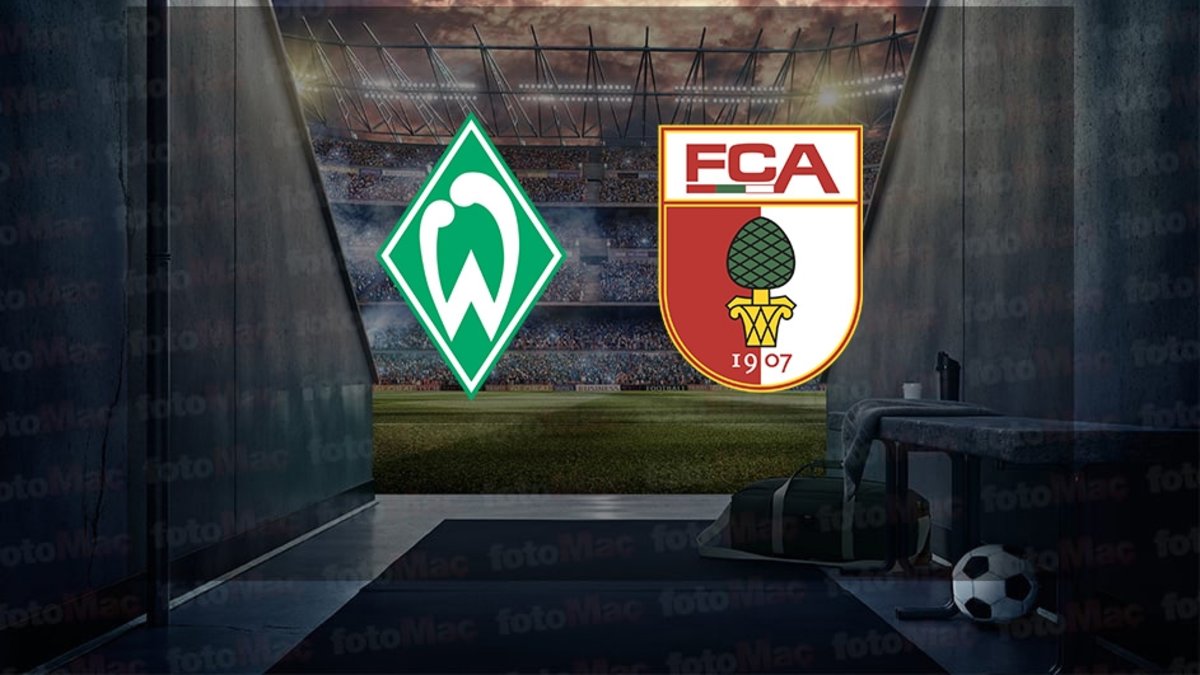 Werder Bremen - Augsburg maçı ne zaman, saat kaçta ve hangi kanalda canlı yayınlanacak? | Almanya Bundesliga Werder Bremen - Augsburg maçı ne zaman, saat kaçta ve hangi kanalda canlı yayınlanacak? | Almanya Bundesliga