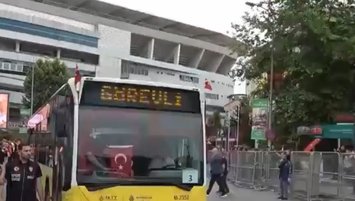 Fenerbahçe taraftarı derbi için yola çıktı!