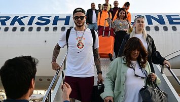 Galatasaray kafilesi Şanlıurfa'da!