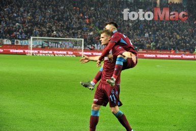 Trabzonspor - Galatasaray maçından kareler