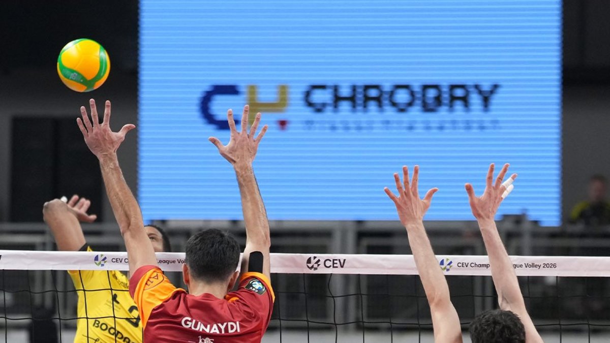 Galatasaray HDI Sigorta deplasmanda LUK Lublin'e yenilerek elendi!