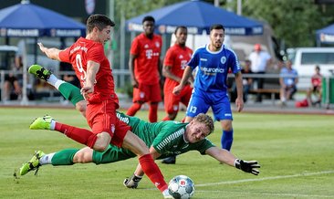 Bayern Münih'ten hazırlık maçında 23 gol