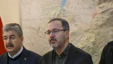 Gençlik ve Spor Bakanı Dr. Mehmet Muharrem Kasapoğlu depremzedeler için hizmet verilen yerleri paylaştı