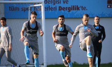 Trabzonspor MKE Ankaragücü maçının hazırlıklarını sürdürdü