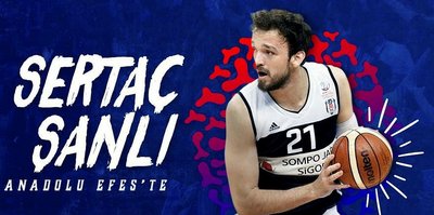 Sertaç Şanlı Anadolu Efes’te