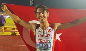 Milli atlet Batuhan Çakır'dan Türkiye rekoru