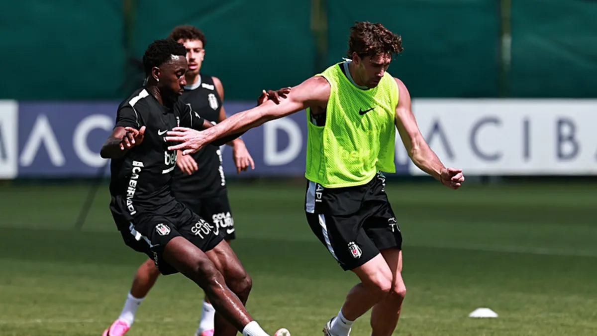 Beşiktaş taktik çalıştı