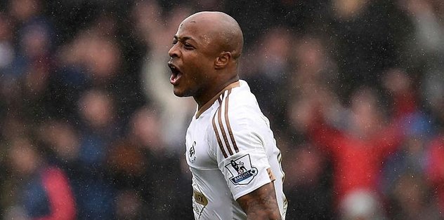 BBC Sport’a göre Swansea'li Andre Ayew Beşiktaş’ta