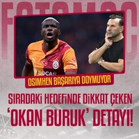 G.Saray'da Osimhen'in hedefi Okan Buruk'u yakalamak!