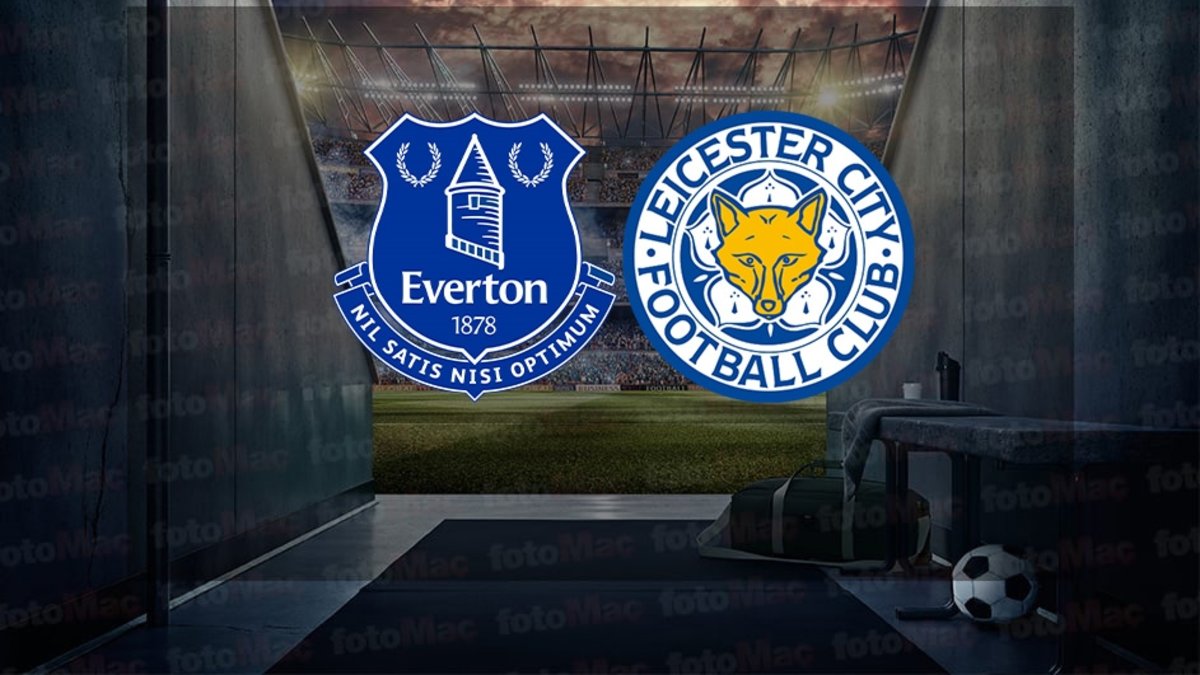 Everton - Leicester City maçı ne zaman? Saat kaçta ve hangi kanalda canlı yayınlanacak? | İngiltere Premier Lig Everton - Leicester City maçı ne zaman? Saat kaçta ve hangi kanalda canlı yayınlanacak? | İngiltere Premier Lig