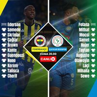 F.Bahçe-Rizespor | CANLI