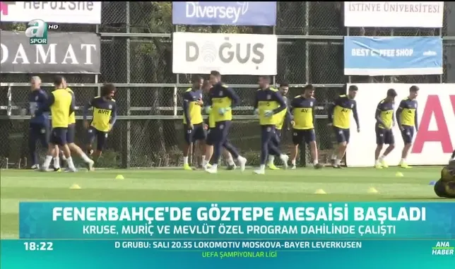 Fenerbahçe'de Göztepe mesaisi
