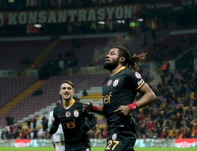 Galatasaray - Hatayspor maçından kareler