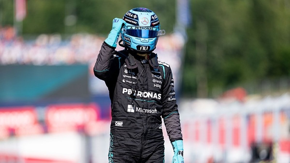 Formula 1' Avusturya Grand Prix'sinde kazanan George Russell!