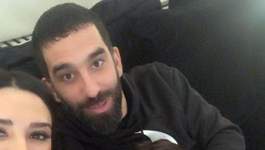 Ünlü futbolcu Arda Turan ve oğlu Hamza Arda'nın eğlenceli anları!