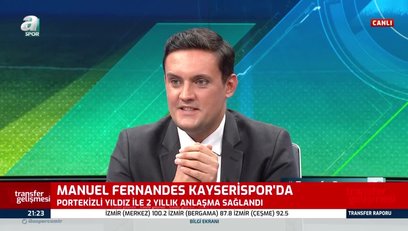 >Manuel Fernandes Kayserispor'da
