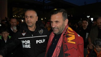 Galatasaray kafilesi Giresun'a geldi
