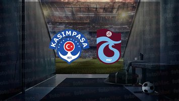 Kasımpaşa - Trabzonspor maçı CANLI