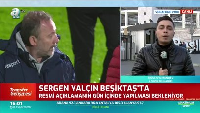 >Beşiktaş'ta Sergen Yalçın dönemi başlıyor!