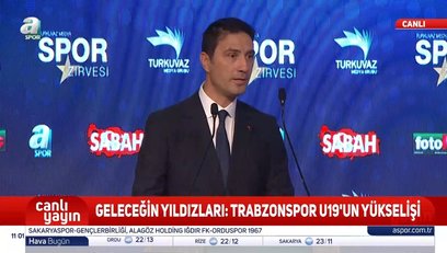 >Eyüp Saka Turkuvaz Medya Spor Zirvesi'nde konuştu