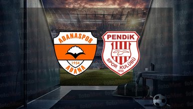 Adanaspor - Pendikspor maçı ne zaman, saat kaçta ve hangi kanalda canlı yayınlanacak? | TFF 1. Lig