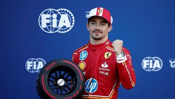 Monaco GP'sinde pole pozisyonu Leclerc'in