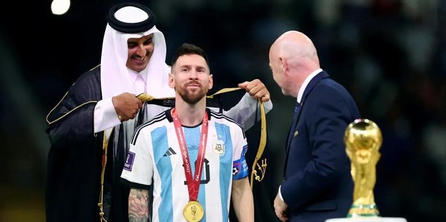 Lionel Messi'nin giydiği kaftana 1 milyon dolar