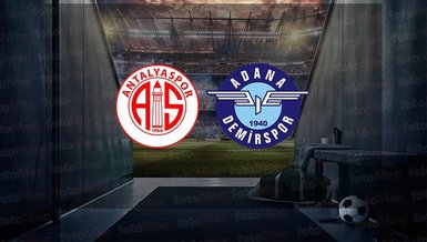 Antalyaspor - Adana Demirspor maçı CANLI İZLE