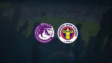 Keçiörengücü - Menemenspor maçı ne zaman, saat kaçta ve hangi kanalda canlı yayınlanacak? | TFF 1. Lig