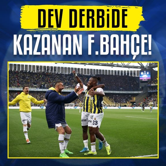 Fenerbahçe 2-1 Beşiktaş MAÇ SONUCU ÖZET