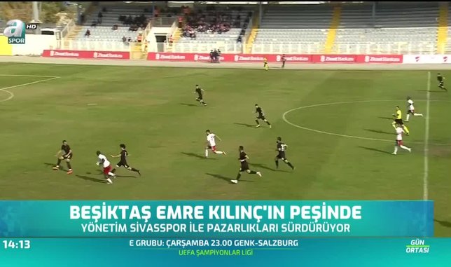 Beşiktaş Emre Kılınç'ın peşinde