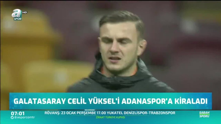 Galatasaray Celil Yuksel I Adanaspor A Kiraladi Videosunu Izle Fotomac Tv