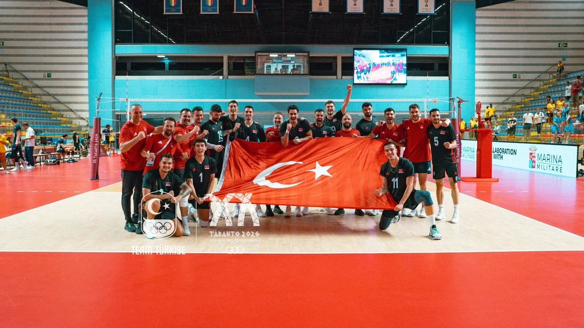 Milliler Akdeniz Oyunları'nda yarı finalde!
