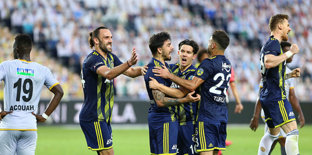 İstatistiklerde lider Fenerbahçe